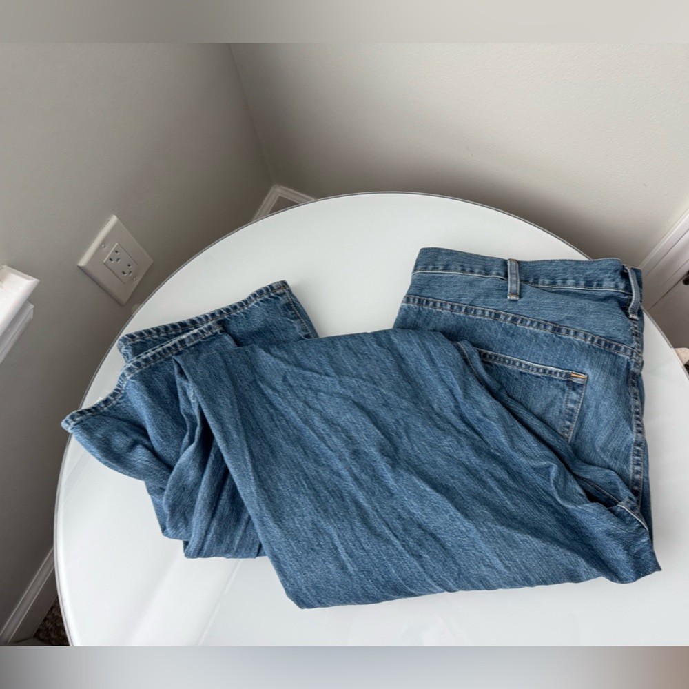 Vintage Polo Ralph Lauren Medium Wash Hamptons Relax Straight Denim Jeans 44Bx34 - Picture 8 of 16